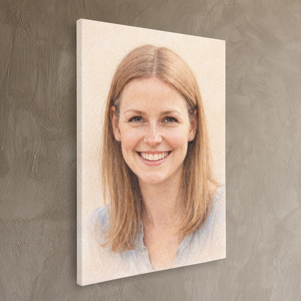 Dein Lieblingsfoto als KI-Kunstwerk - personalisierte Leinwand