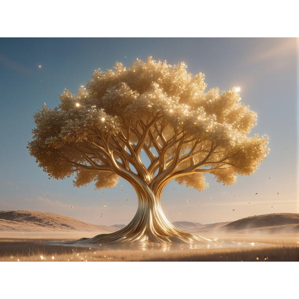 Hauptbild Goldener Baum in der Natur