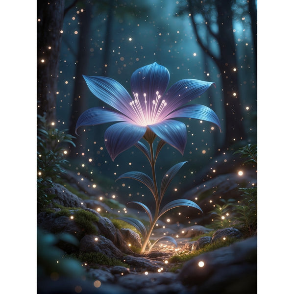 Hauptbild Leuchtende Blüte im Wald
