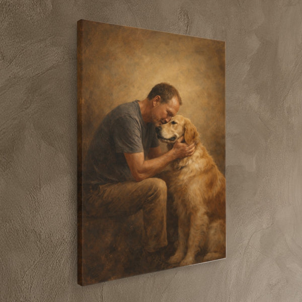 Dein Lieblingsfoto als KI-Kunstwerk - personalisierte Leinwand