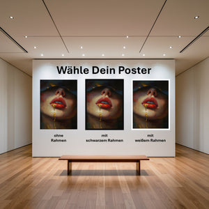 Poster Verborgene Leidenschaft mit und ohne Rahmen