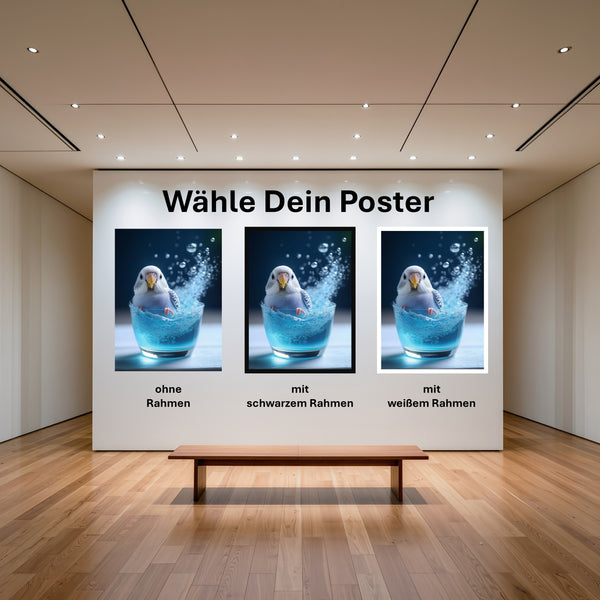 Poster Lebendige Freiheit mit und ohne Rahmen