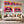 Groessenvergleich Poster Wandbilder Bunte Lippen B-00014 Querformat