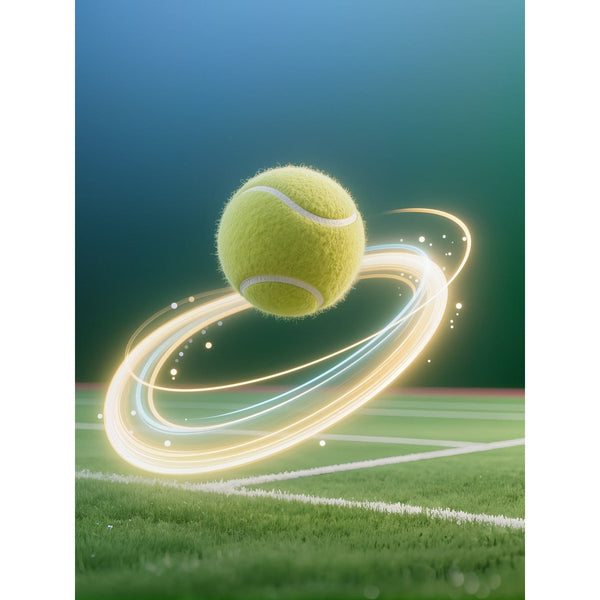 Hauptbild Dynamischer Tennis-Moment