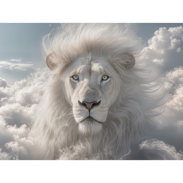 Hauptbild Majestätischer Löwe im Himmel