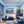 Leinwandbild Berglandschaft mit See fuer Jugendzimmer blau Querformat