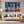 Leinwandbild Bunte Gitarren in der Stadt180x120 cm Querformat