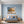 Leinwandbild Glänzender Baum in der Natur fuer Schlafzimmer blau Querformat