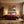 Leinwandbild Herbstliche Landschaft am Wasser fuer Schlafzimmer warmeFarben Querformat