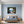 Leinwandbild Idyllische Berglandschaft fuer Schlafzimmer blau Querformat