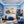 Leinwandbild Musik und Wellen fuer Jugendzimmer blau Querformat