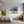 Leinwandbild Silberner Baum fuer Jugendzimmer grauoderbeige Querformat