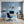 Leinwandbild Traumhafte Berglandschaft in einer Seifenblase fuer Buero und Arbeitszimmer blau Quadrat