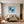 Leinwandbild Traumhafte Natur im Seifenblasen-Motiv fuer Schlafzimmer gruen Quadrat