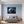 Leinwandbild Weltall und Erde B-00027 fuer Schlafzimmer blau Querformat