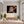 Poster Wandbild Basketball im Neonlicht fuer Flur und Eingang grauoderbeige Querformat