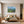 Poster Wandbild Berglandschaft im Sommer fuer Schlafzimmer gruen Querformat