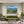 Poster Wandbild Berglandschaft im Sommer fuer Wohnzimmer gruen Querformat
