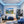 Poster Wandbild Berglandschaft mit See fuer Jugendzimmer blau Querformat