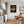 Poster Wandbild Blütenzauber im Silberbecher fuer Kueche und Esszimmer grauoderbeige Hochformat