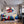 Poster Wandbild Bunte Lippenkunst B-00028 fuer Jugendzimmer warmeFarben Querformat
