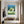 Poster Wandbild Dynamischer Tennis-Moment fuer Flur und Eingang dunkelanthrazit Hochformat