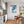 Poster Wandbild Entspanntes Nashorn im Glas fuer Kueche und Esszimmer grauoderbeige Hochformat