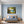 Poster Wandbild Friedliche Naturansicht fuer Schlafzimmer blau Querformat