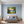 Poster Wandbild Friedliche Naturansicht fuer Schlafzimmer blau Querformat