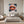 Poster Wandbild Goldene Lippenpracht B-00013 fuer Schlafzimmer grauoderbeige Quadrat