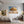 Poster Wandbild Goldener Baum in der Natur fuer Jugendzimmer grauoderbeige Querformat