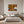 Poster Wandbild Herbstliche Landschaft am Wasser fuer Schlafzimmer grauoderbeige Querformat