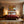 Poster Wandbild Herbstliche Landschaft am Wasser fuer Schlafzimmer warmeFarben Querformat