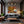 Poster Wandbild Herbstliche Landschaft am Wasser fuer Wohnzimmer dunkelanthrazit Querformat