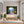 Poster Wandbild Idyllische Berglandschaft fuer Flur und Eingang dunkelanthrazit Querformat