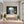 Poster Wandbild Idyllische Berglandschaft fuer Flur und Eingang dunkelanthrazit Querformat
