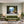 Poster Wandbild Idyllische Berglandschaft fuer Wohnzimmer gruen Querformat