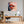 Poster Wandbild Kunstvolle Lippen fuer Buero und Arbeitszimmer warmeFarben Quadrat