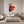 Poster Wandbild Kunstvolle Lippen fuer Schlafzimmer grauoderbeige Quadrat