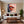 Poster Wandbild Kunstvolle Lippen fuer Wohnzimmer warmeFarben Quadrat
