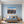 Poster Wandbild Majestätische Berglandschaft fuer Schlafzimmer blau Querformat