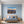 Poster Wandbild Majestätische Berglandschaft fuer Schlafzimmer blau Querformat