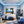 Poster Wandbild Mediterrane Aussicht fuer Jugendzimmer blau Querformat