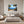 Poster Wandbild Mediterrane Aussicht fuer Schlafzimmer grauoderbeige Querformat