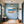 Poster Wandbild Mediterrane Traumlandschaft fuer Flur und Eingang blau Querformat