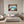 Poster Wandbild Mediterranes Paradies fuer Schlafzimmer grauoderbeige Querformat