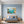 Poster Wandbild Mediterranes Segelabenteuer fuer Schlafzimmer blau Querformat