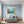 Poster Wandbild Mediterranes Segelabenteuer fuer Schlafzimmer blau Querformat