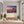 Poster Wandbild Romantisches Strandzelt bei Sonnenuntergang B-00019 fuer Flur und Eingang grauoderbeige Querformat