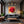 Poster Wandbild Rote Rose in voller Blüte B-00017 fuer Wohnzimmer dunkelanthrazit Quadrat